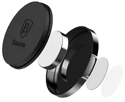 Автотримач Baseus Small ears series Magnetic suction bracket (Flat type) Black - мініатюра 5