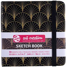 Блокнот для графіки Royal Talens Art Creation 12х12 см 140г/м2 80л Art deco - мініатюра 2