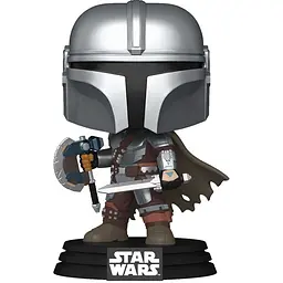 Ігрова фігурка Funko Pop! серії Мандалорець і Ґроґу Мандалорець зі зброєю (90824)