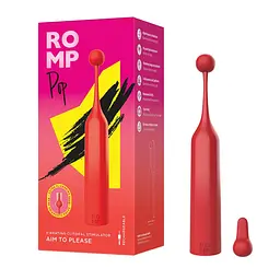 Кліторальний стимулятор Romp Pop, знімна насадка, високочастотний - мініатюра 9