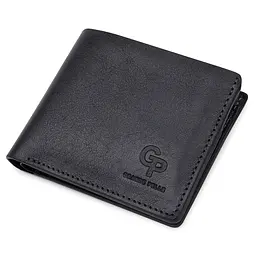 Чоловіче шкіряне портмоне GRANDE PELLE 11х9х2 см acs0018650