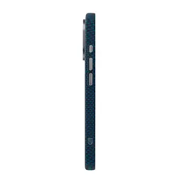 Карбоновый чехол для Apple iPhone 16 Pro, LikeCarbon2 MagCase, синий, тонкий защитный чехол-панель из поликарбоната с магнитами N52, MagSafe, противоударный, совместим с беспроводной зарядкой, приподнятые края для защиты камеры, ArmorStandart (ARM88594) - мініатюра 6