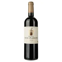 Вино Chateau Tayac Plaisance Margaux 2012 червоне сухе 0.75 л