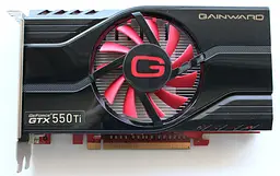 Відеокарта Gainward GTX 550Ti 1Gb (NE5X55T0HD09-1061F) (GDDR5, 192 bit, PCI-E 3.0 x16) Б/в
