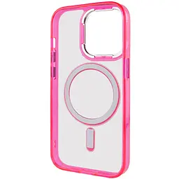Чохол TPU Iris with MagSafe для Apple iPhone 14 Pro (6.1) Малиновий - мініатюра 4