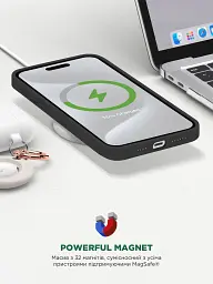 Чохол ArmorStandart ICON2 MagSafe для Apple iPhone 15 Pro Black - мініатюра 9