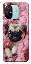 TPU чохол Demsky Мопс у ніжностях для Xiaomi Redmi 12C