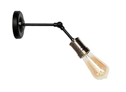 Бра настінне Levistella 752WH2004-1, E27, 60W, чорний, сучасний стиль для дому