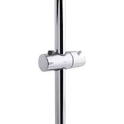 Душова стійка з тримачем універсальна Qtap Lepit 665 мм округла QTLEP82103OC Chrome Хром - мініатюра 2