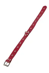 Нашийник червоний Leather Restraints Collar від sLash - мініатюра 4