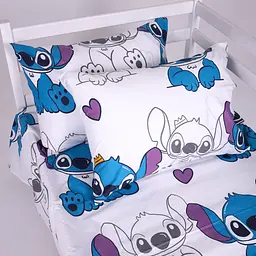 Підковдра бязь MirSon Stitch Vibes Violet 110х140 см (2200012553831) - мініатюра 2