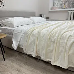 Покривало Ecotton Coconut Milk 200х220 см молочний (24921) - мініатюра 8