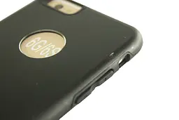 Чохол Apple iPhone 6/6s задня кришка металева чорний - мініатюра 4