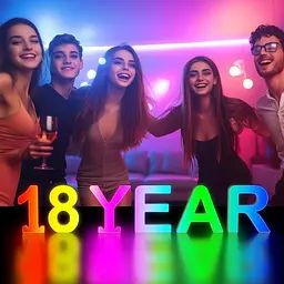 Світлодіодні цифрові вогні RGB Зміна кольору, світний намет 0-9-значний світ знак з USB-живленням, керування застосунком - мініатюра 4