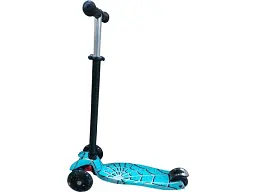 Самокат X-Treme KS-209W Чорний з блакитним (BP133906)