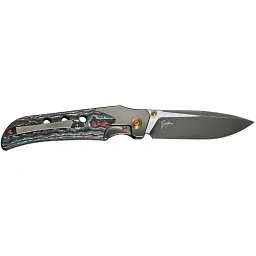 Ніж Weknife WE-Guthrie Titanium Gray Nebula CF - мініатюра 2