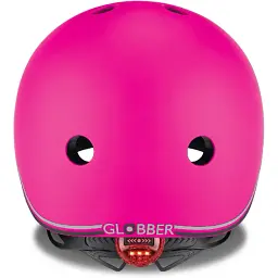 Захисний шолом Globber Evo Lights з ліхтариком рожевий (506-110) - мініатюра 3