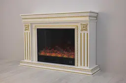 Електричний камін Valencia Gold Bluetooth звук потріскування дров 1500Вт (10080115) - мініатюра 5