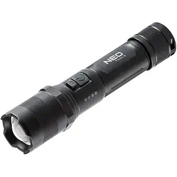 Neo Tools Ліхтар, USB, 2200мАч, 3.7 Li-ion, 10Вт, 1000 лм, LEDOSRAM P9 LED