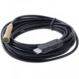 Камера відеоспостереження Endoscope Ендоскоп 5 метрів USB - мініатюра 2