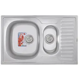 Мийка кухонна HAIBA 78x50 ARMONIA satin (HB0650)