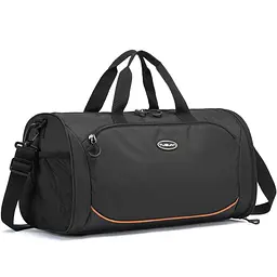 Дорожня міцна текстильна сумка Confident TB7-T-6817A чорна