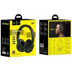 Навушники Hoco Journey Bluetooth Hi-Res W28 чорні - мініатюра 2