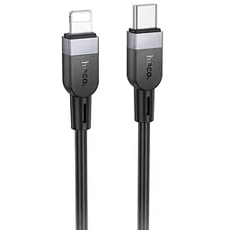 Дата кабель Hoco X109 Energy silicone Type-C to Lightning (2m) Black