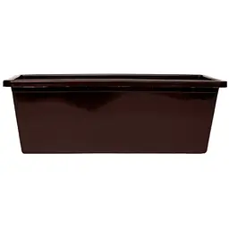 Ящик балконний MM-plast 80 см 9.2 л коричневий (B80-3)