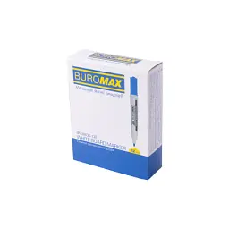 Маркер Buromax для магнітних дошок, синій, 2-4 мм, спиртова основа (BM.8800-02) - мініатюра 3