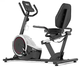 Горизонтальний велотренажер Hop-Sport HS-060L Pulse сріблястий 2020 - мініатюра 8