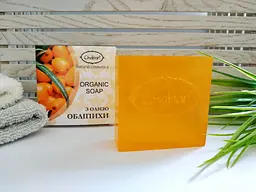 Органічне мило з олією обліпихи Chaban 100 г - мініатюра 2
