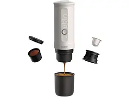 Портативна кавоварка Outin Pearl White (OTEM-01-PW) - мініатюра 3