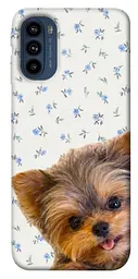 TPU чохол Demsky Cute Yorkie для Motorola Moto G41