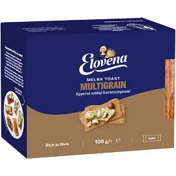 Хлібці Elovena багатозернові 100 г 