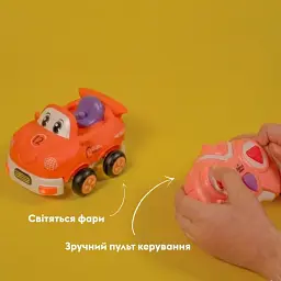 Машинка OTAMANKO Мультимобілі Кабріолет рожевий - мініатюра 4