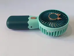 Вентилятор портативний ZB088A Mini Fan / Ручний вентилятор з акумулятором / Настільний портативний вентилятор - мініатюра 5