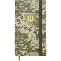 Щотижневик датований Buromax Military 2026 85 x 153 мм штучна шкіра світло-зелений (BM.2896-15)