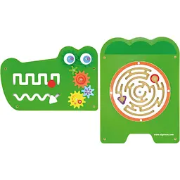Бізіборд Viga Toys Крокодил 5 секцій (50346FSC) - мініатюра 2