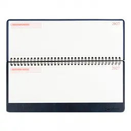 Планінг-щотижневик настільний Leo Planner 2027 Persona 30х14 см 128 сторінок синій (252743) - мініатюра 8