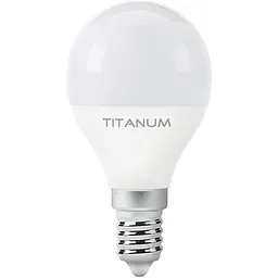 LED лампа Titanum G45 6W E14 3000K (TLG4506143) - мініатюра 2