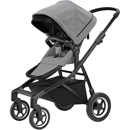 Детская коляска Thule Sleek Black/Grey Melange [11000023] [107636] - мініатюра 2