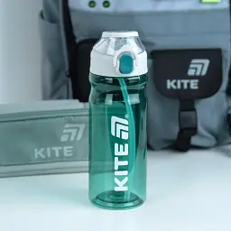 Пляшка для води Kite 630 мл зелено-сіра (K26-1315-1) - мініатюра 6