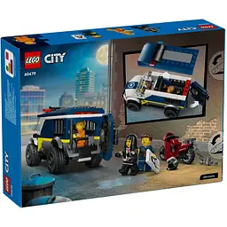 Конструктор LEGO City Поліцейський фургон для перевезення в'язнів 198 деталей (60479) - мініатюра 8