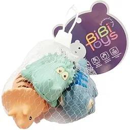Набір іграшок для купання Bibi Toys Тваринки: хамелеон, динозавр, крокодил 3 шт. (761070BT) - мініатюра 2
