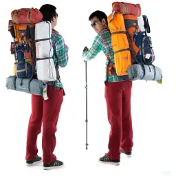 Рюкзак Naturehike NH70B070-B 70 л + 5 л блакитний - мініатюра 14
