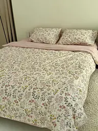 Постільна білизна сімейна Dushka Home Сатин 21643 160х215х2 см