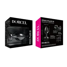 Анальна пробка Dorcel Onix Plug M 8.3 см (чорний) - мініатюра 8