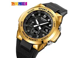 Чоловічий наручний годинник 2105GD Gold Skmei acs0030282 - мініатюра 3