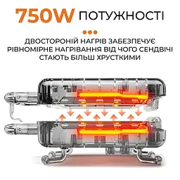 Вафельниця-пончикмейкер-сендвічниця 3в1 Sokany SK-902 - мініатюра 9